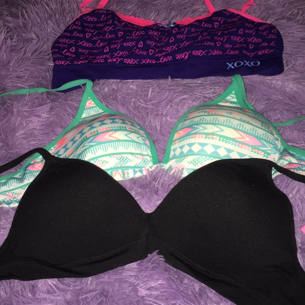 3 bras